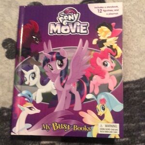 My Little Pony Movie My Busy Books - Purple and Pink